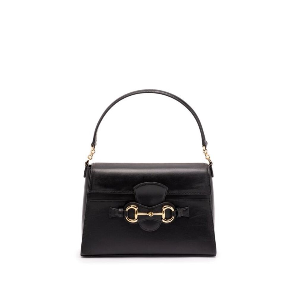 Gucci Women Horsebit Duomo Medium Top Handle Bag